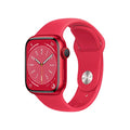 Apple Watch Series 8 GPS+Cel 41MM Alum Case Red Sport Band Red M/L - MNV63LL/A