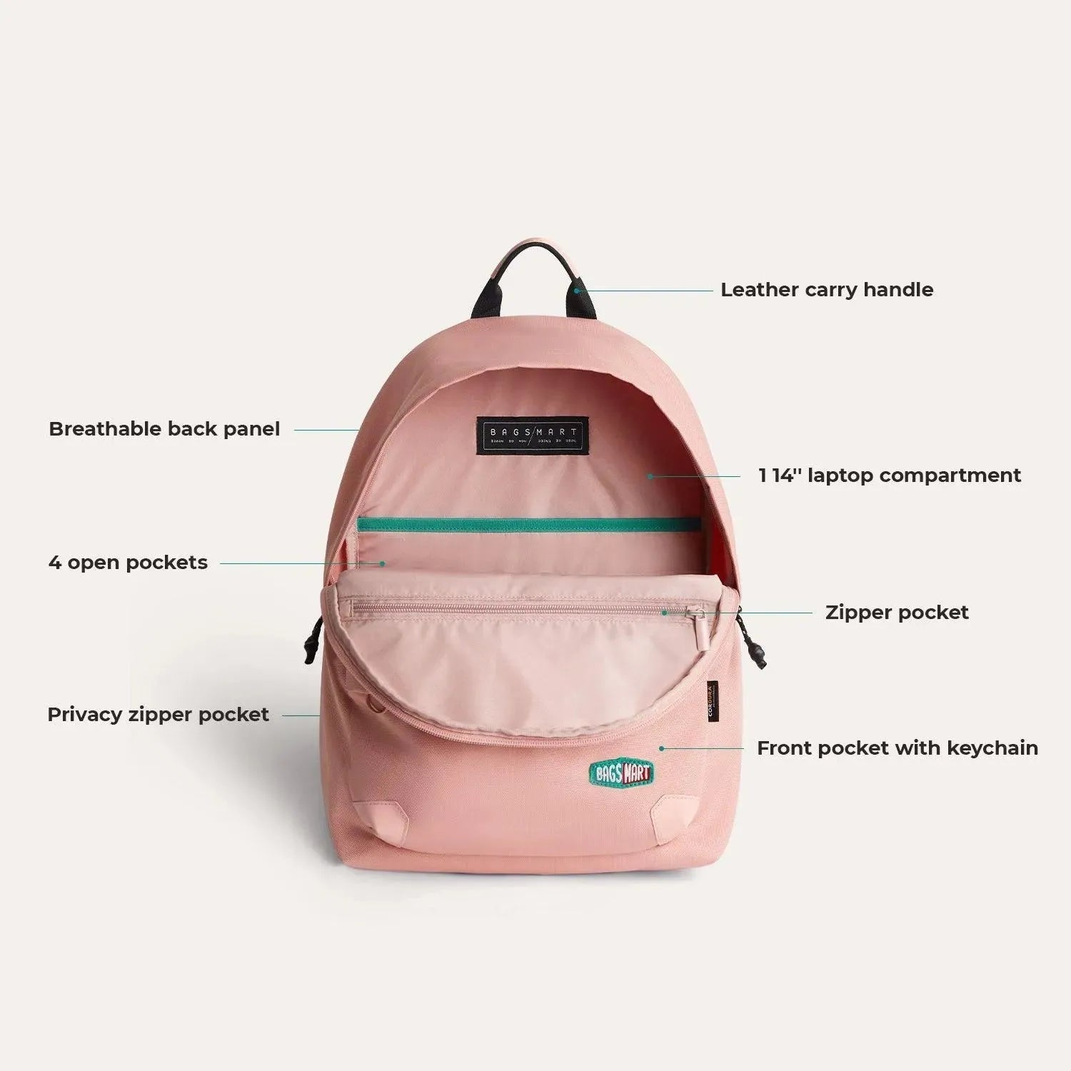 (FREE GIFT‹¬?Cordura?? Campus Backpack with Laptop Sleeve