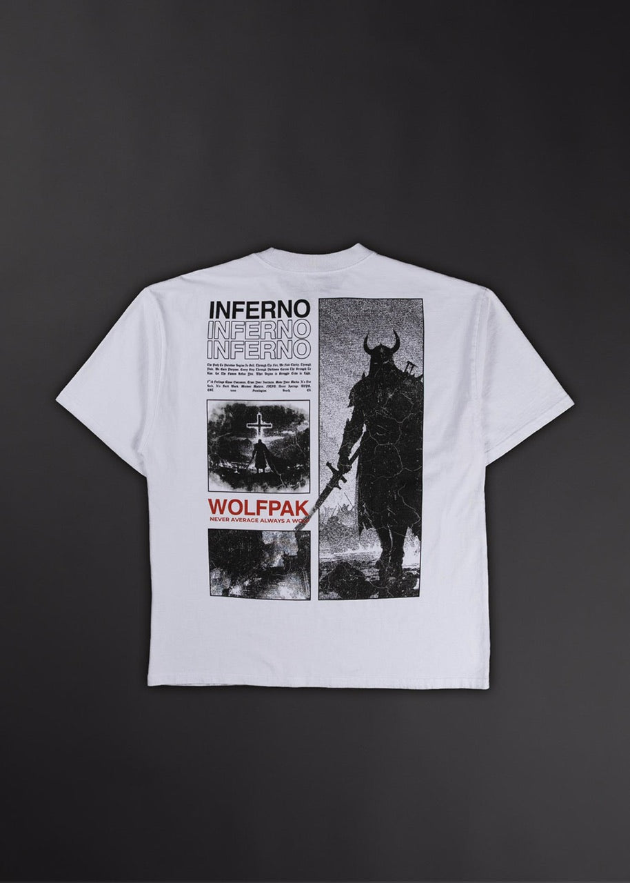 "Into The Abyss" Dante's Inferno Graphic T-Shirt