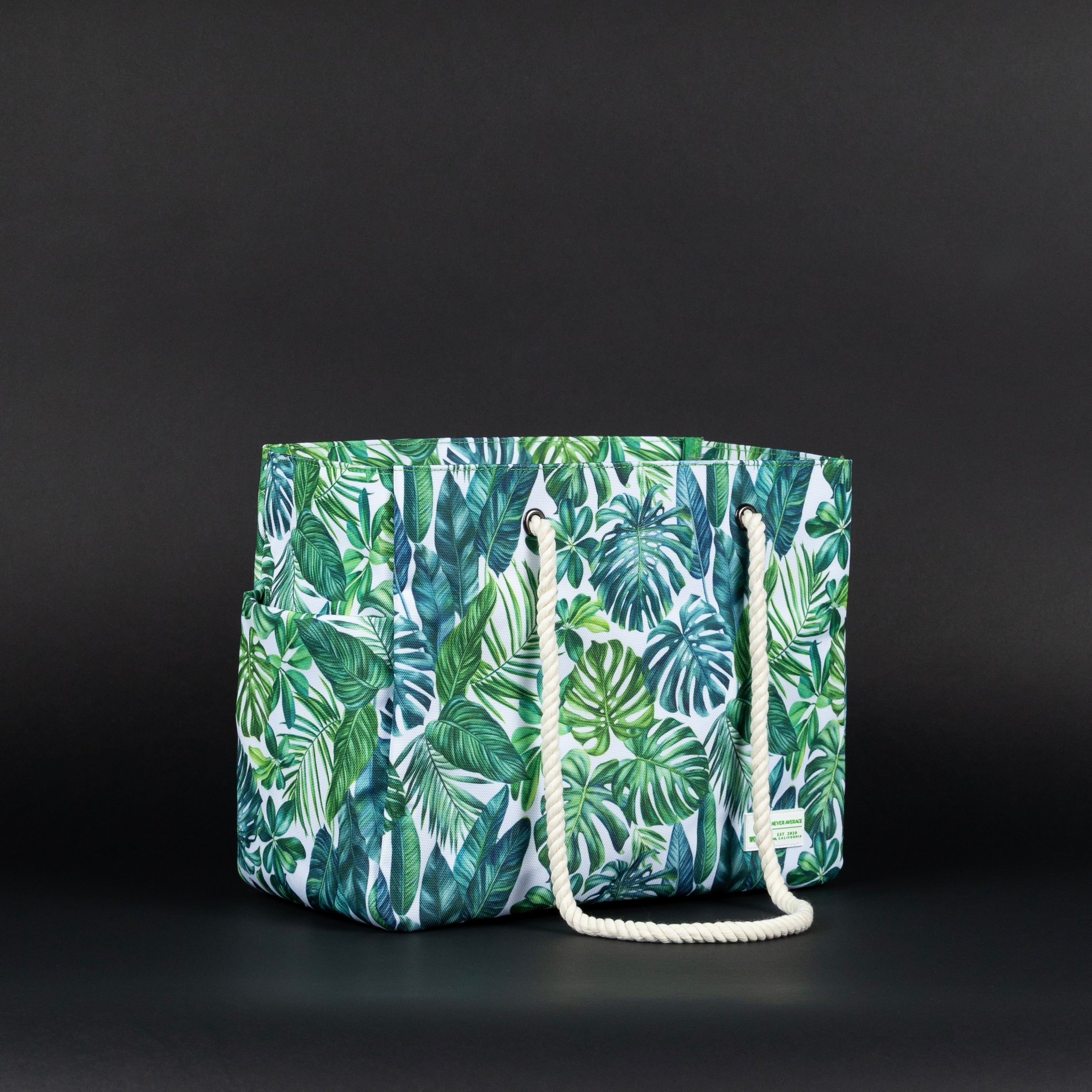 Tote Bag Green Palm