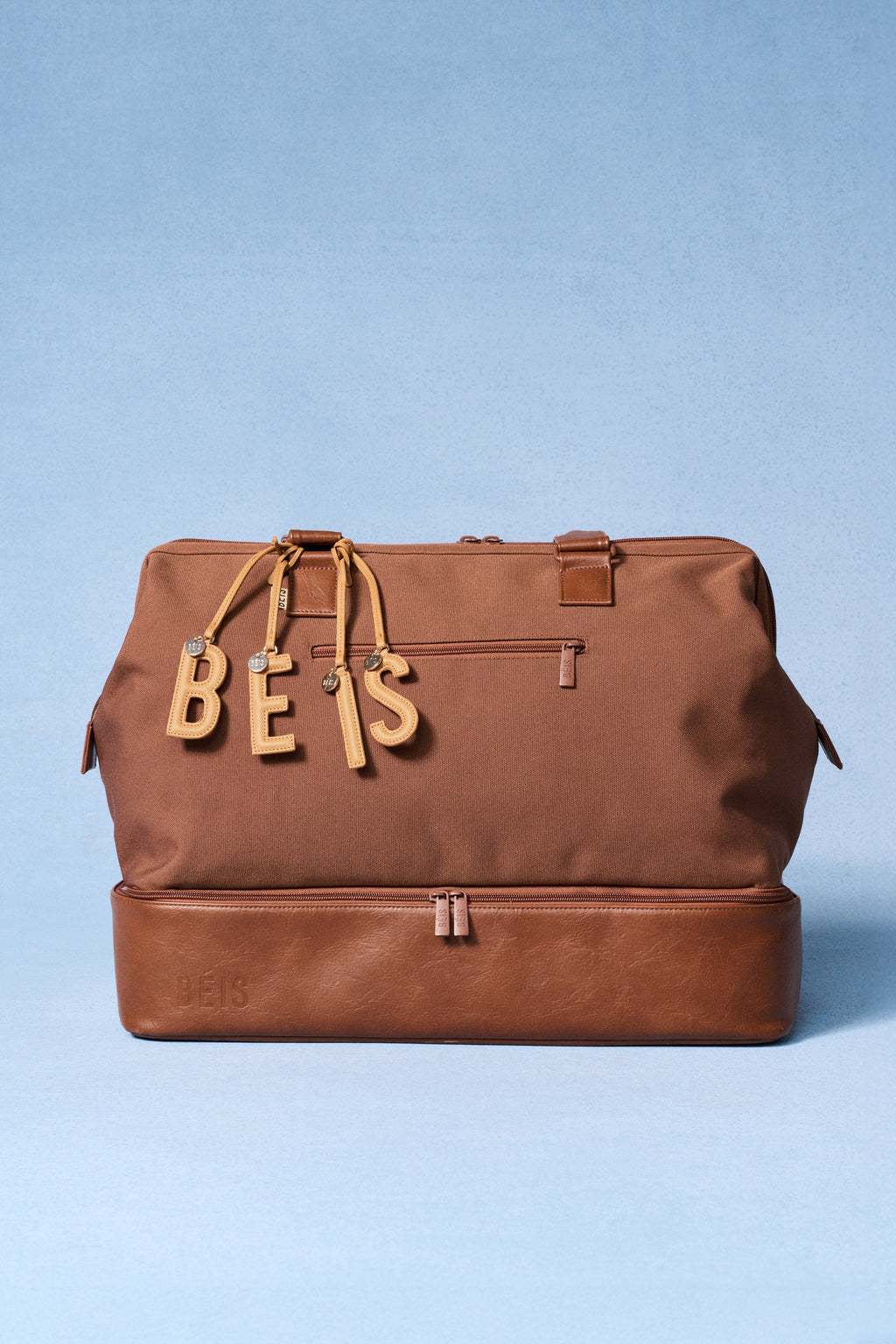 The Letter Charm in Camel