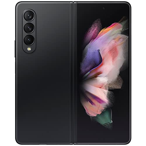 Factory Unlocked Samsung Galaxy Z Fold 3 5G - 256GB, US Version (Phantom) - SM-F926UZKAXAA