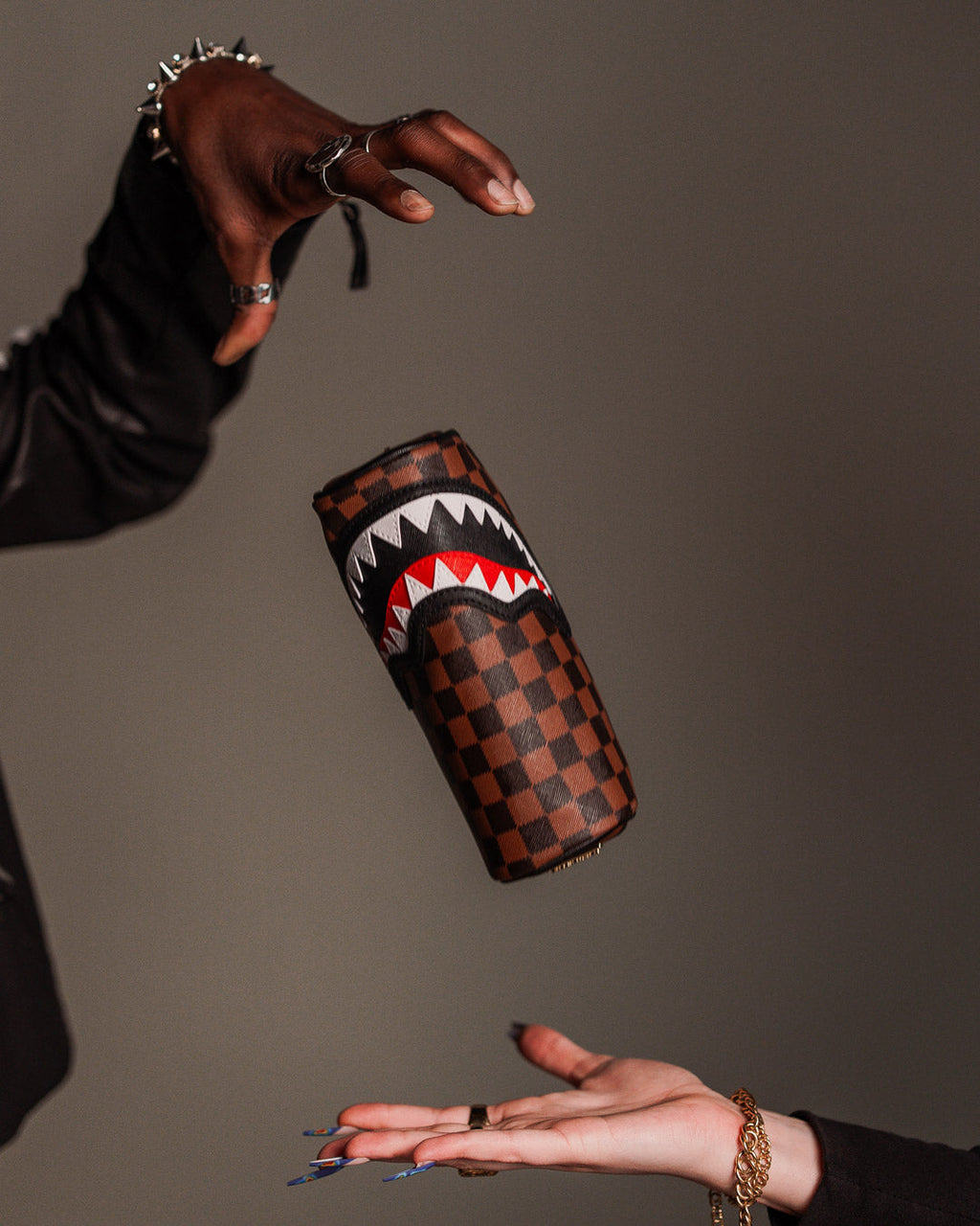 SAWTOOTH SHARKS IN PARIS POUCH