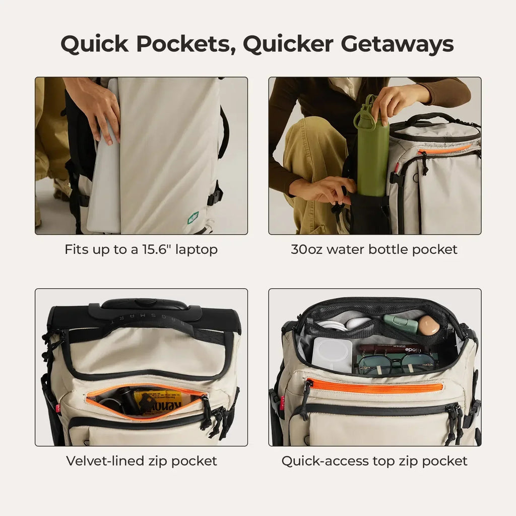 Blast 43L Roller Backpack